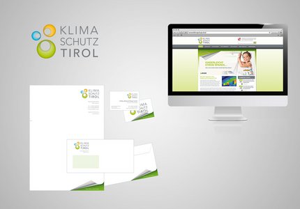 Logo, Geschäftsausstattung und Homepage